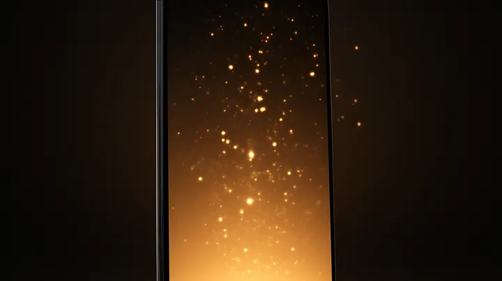 TK1991 COM - Modern phone with glowing screen TK1991 COM Modern phone with glowing screen